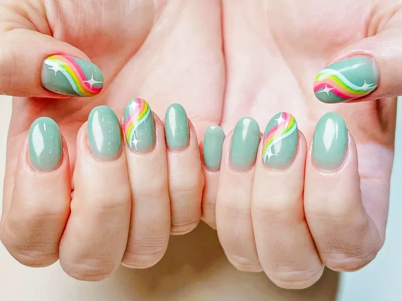 Korean nail art