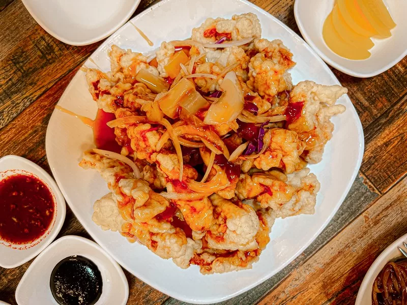 Tangsuyuk (탕수육), Chinese Korean food