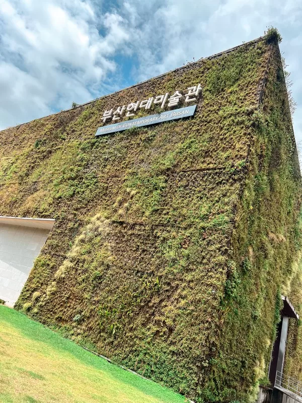 Museum of Contemporary Art Busan (MOCA Busan) (부산현대미술관), Busan, Korea; Vertical Garden