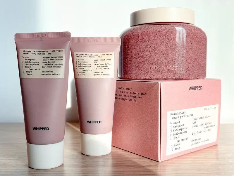 WHIPPED Vegan Muhwabutter Scrub Review, Korean beauty, Korean skincare, Kbeauty
