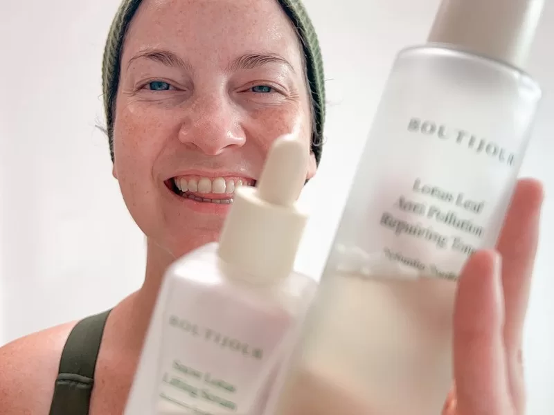 Boutijour; Lotus Leaf Anti-Pollution Repairing Toner Review; Snow Lotus Lifting Serum Review, Korean skincare, K-beauty