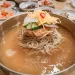 Daedonggang Chogyetang (대동강초계탕), Pyoseon-myeon, Seogwipo-si, Jeju, Korea; North Korean food; Pyeongyang Naengmyeon (평양냉면)