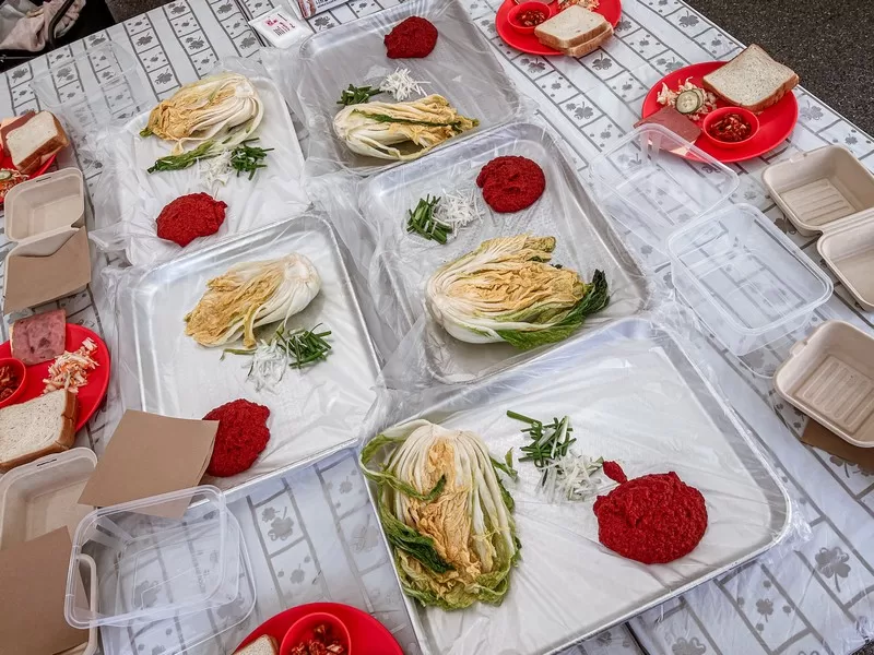 Gwangju Kimchi Festival, Gwangju, Korea; kimchi, Korean food
