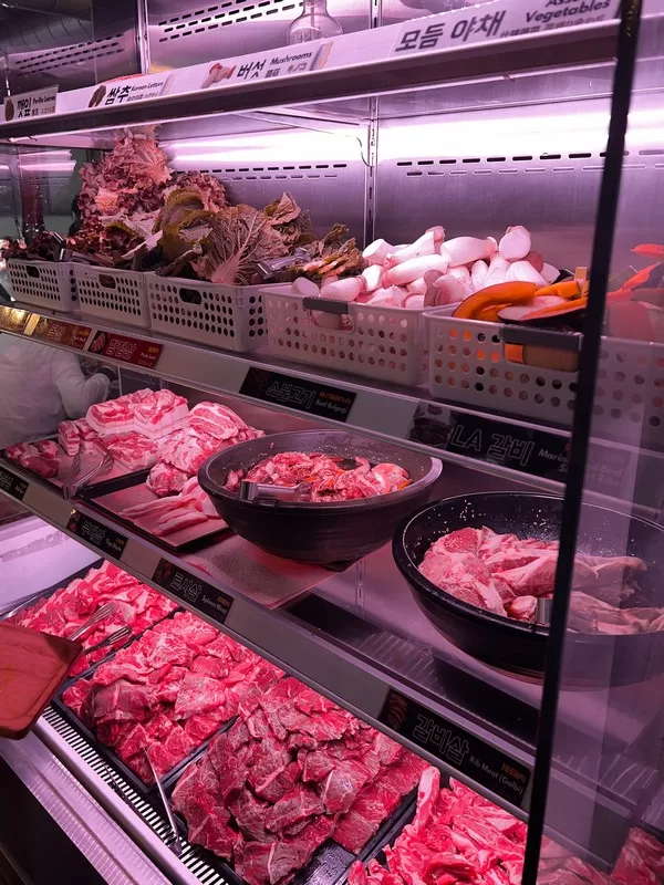 Mongvely Korean BBQ restaurant, Myeongdong, Seoul, Korea