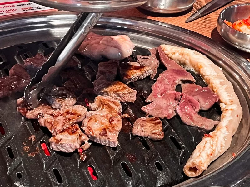 Mongvely Korean BBQ restaurant, Myeongdong, Seoul, Korea