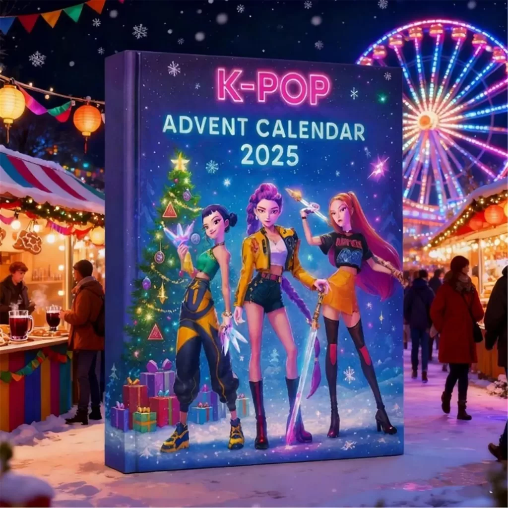 K-pop demon hunters advent calendar 2025