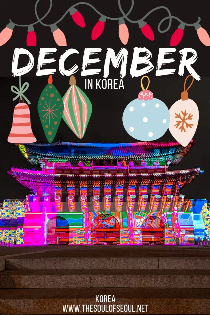 Korea In December: The Weather, Travel Tips, Flowers and Things To Do: Get ready for the Korean winter wonderland this December. Everything you need to do, see, and eat. The events, festivals, and more!