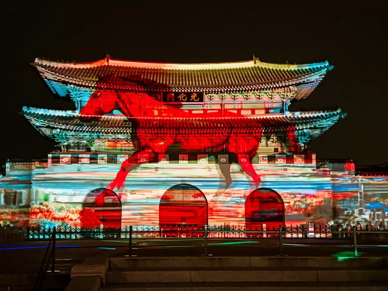 Seoul Lantern Festival, Gyeongbokgung Palalce, Gwanghwamun Square, Seoul, Korea; 2026 year of the red horse