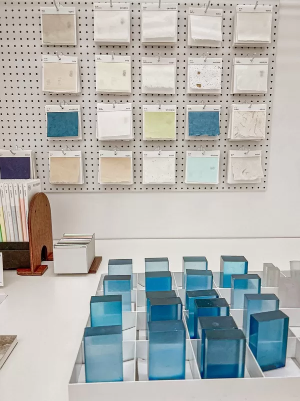 Hanji House (한지가헌), Bukchon Hanok Village, Jongno-gu, Seoul, Korea; Hanji paper