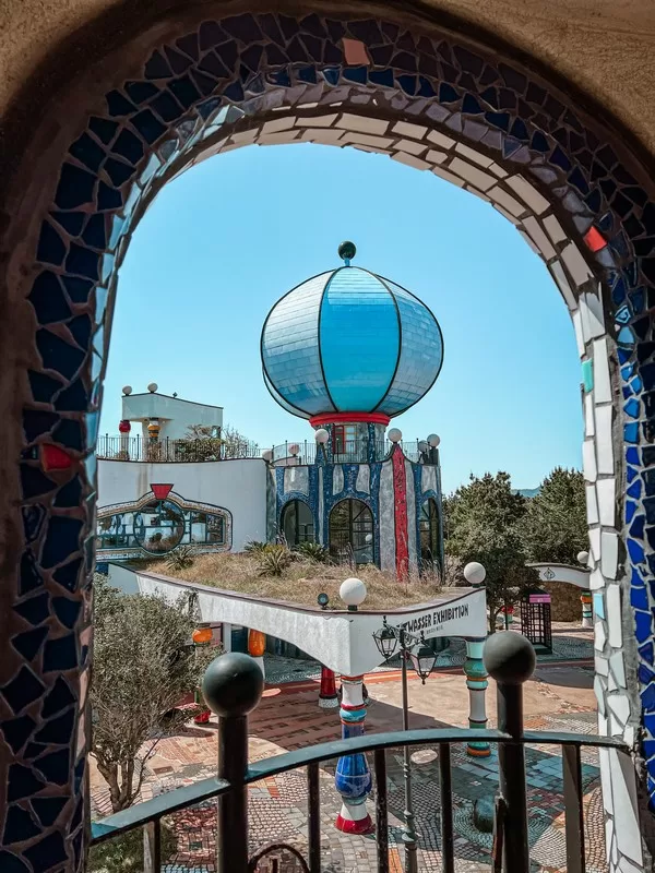 Hundertwasser Park (훈데르트바서파크), Udo- Island, Jeju-do, Korea