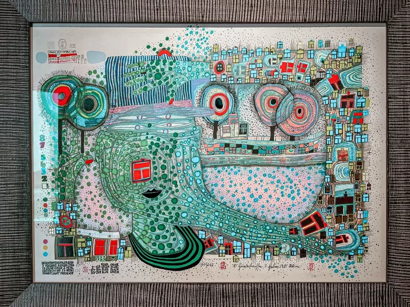Hundertwasser Park (훈데르트바서파크), Udo- Island, Jeju-do, Korea