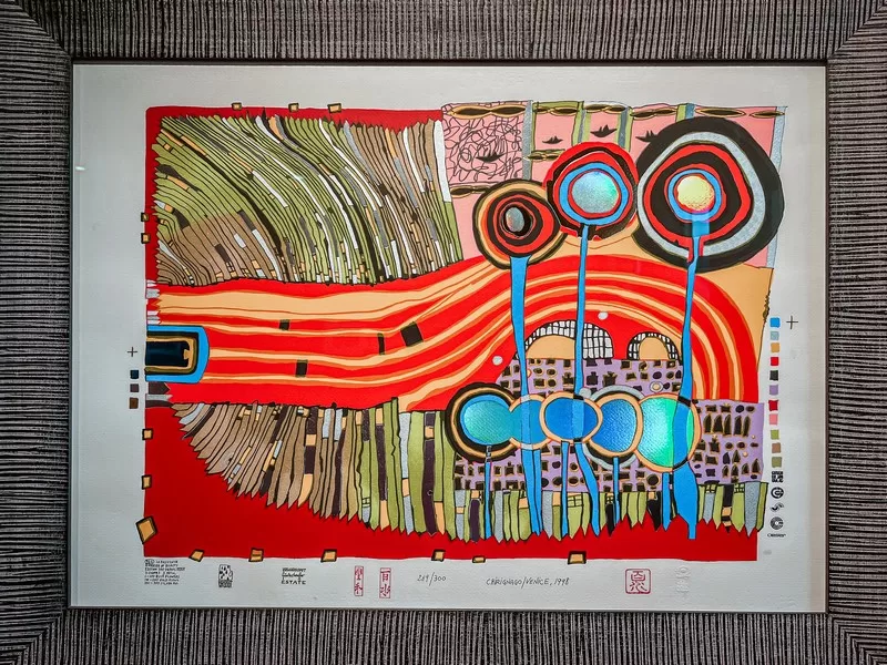 Hundertwasser Park (훈데르트바서파크), Udo- Island, Jeju-do, Korea
