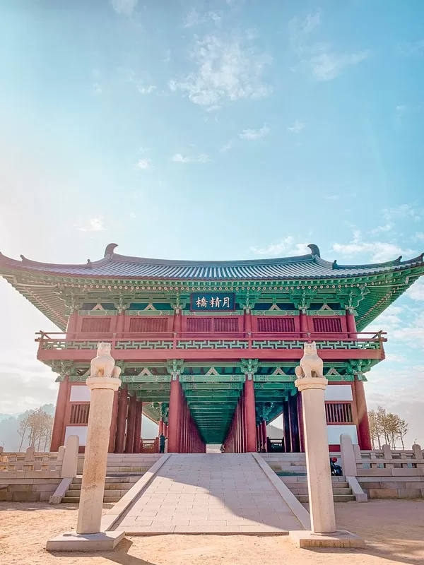 Woljeonggyo Bridge (월정교), Gyeongju, Korea