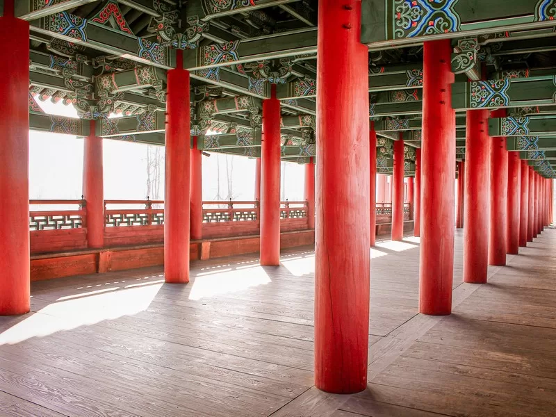 Woljeonggyo Bridge (월정교), Gyeongju, Korea
