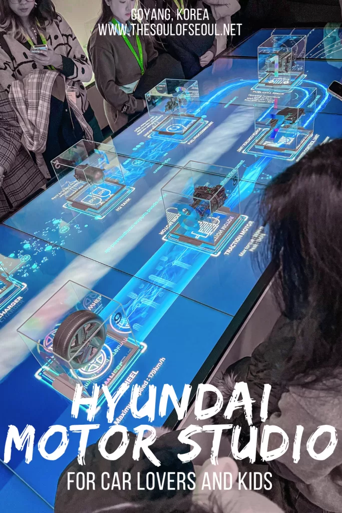 Hyundai Motor Studio Goyang: The Best Indoor Activity Near Seoul for Kids (and Car Lovers): Planning a day trip from Seoul? Hyundai Motor Studio Goyang offers interactive car exhibits, a 4D ride, and free entry to the showroom floor. Full guide with tickets, tips, and hours.