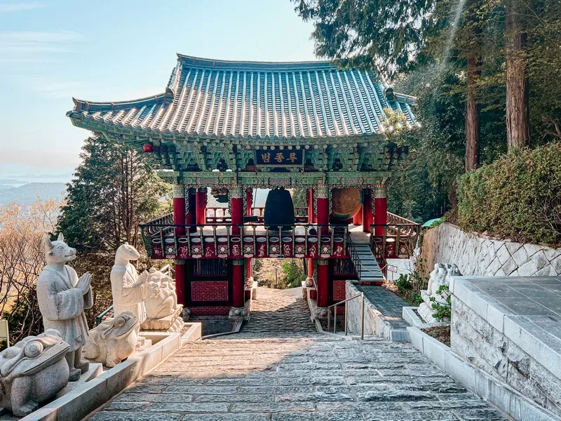 Sammilsa Temple, Changwon-si, Gyeongsangnam-do, Korea; Buddhist temple