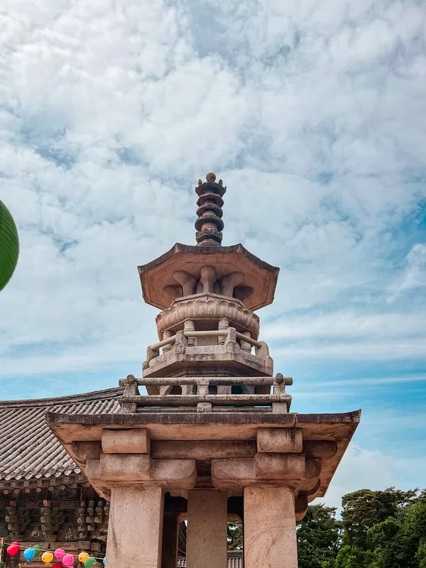Bulguksa Temple (불국사) , Gyeongju, Korea; Dabotap pagoda
