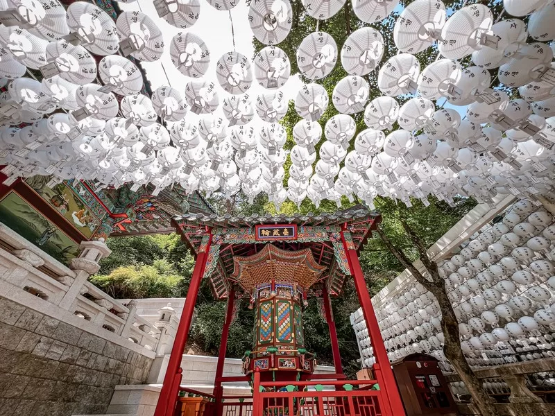 Doseonsa Temple (도선사), Gangbuk-gu, Seoul, Korea; Korean Buddhist temple