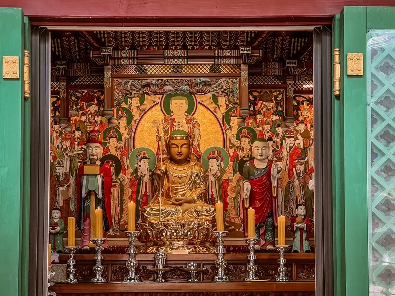 Doseonsa Temple (도선사), Gangbuk-gu, Seoul, Korea; Korean Buddhist temple