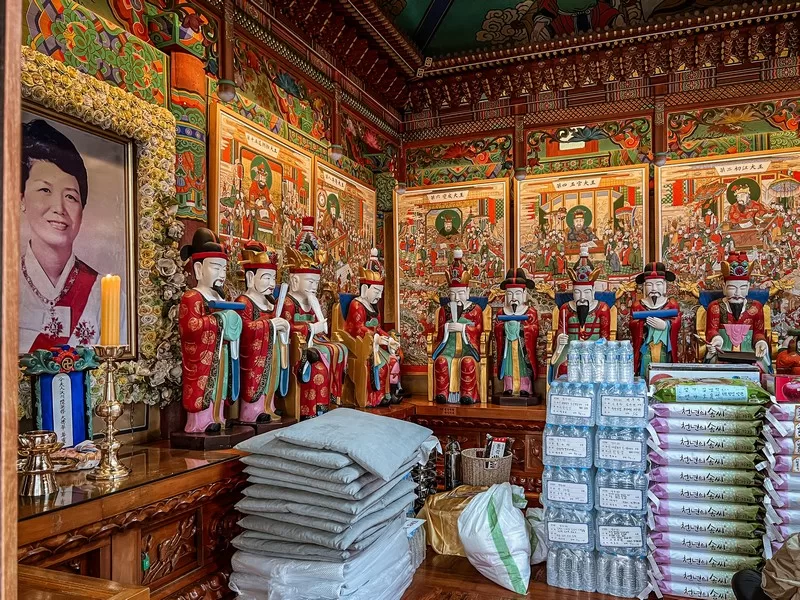 Doseonsa Temple (도선사), Gangbuk-gu, Seoul, Korea; Korean Buddhist temple