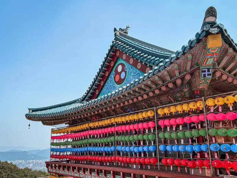Doseonsa Temple (도선사), Gangbuk-gu, Seoul, Korea; Korean Buddhist temple