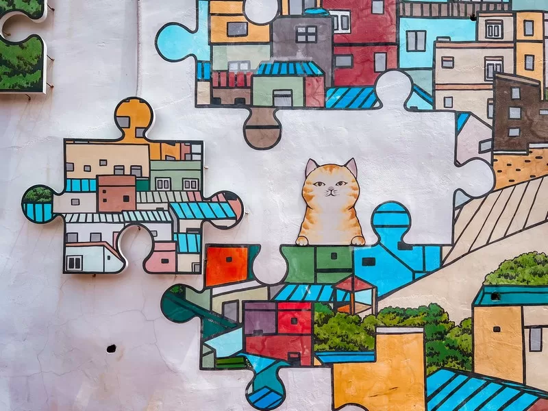 Gamcheon Culture Village (감천문화마을), Busan, Korea