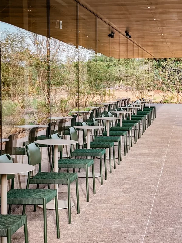 OSULLOC Tea House Tea Factory (오설록 티하우스 티팩토리점), Namwon-eup, Seogwipo-si, Jeju-do; green tea fields