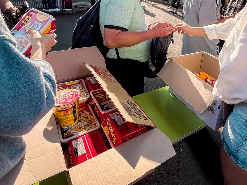 Share with Homeless, volunteer in Seoul, Yeongdeungpo, Seoul, Korea