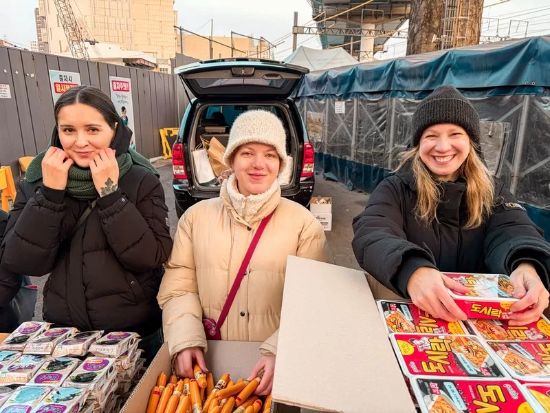 Share with Homeless, volunteer in Seoul, Yeongdeungpo, Seoul, Korea