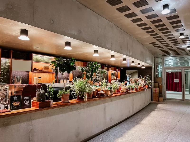 innisfree cafe, Amorepacific headquarters, Yongsan-gu, Seoul, Korea