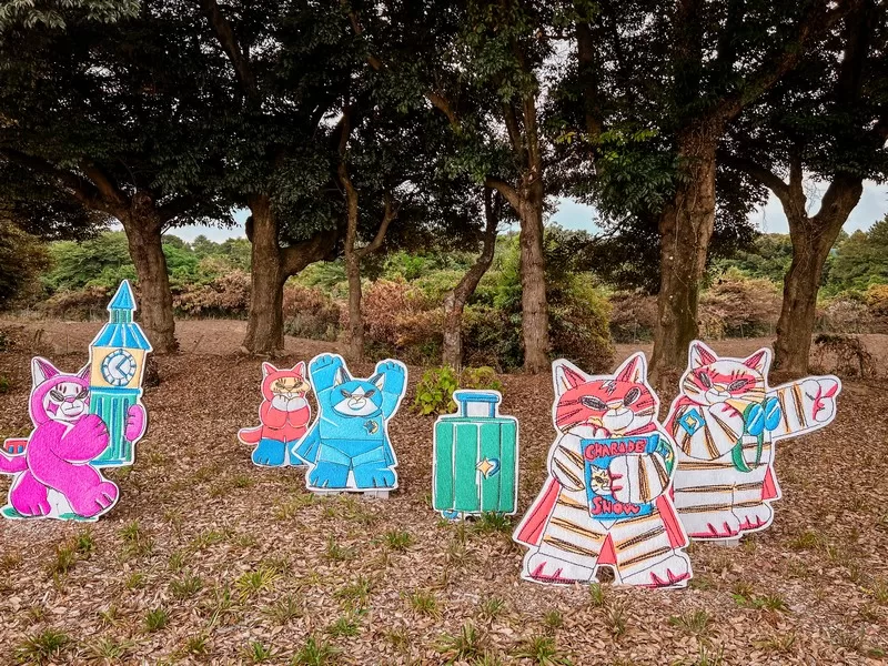 Dolcori Forest (돌코리숲), Andeok-myeon, Seogwipo-si, Jeju-do; cat-themed theme park